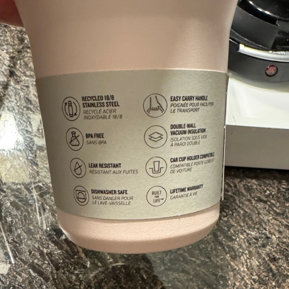 Stanley The IceFlow Flip Straw Tumbler - 30oz Rose Quartz color - Picture 5 of 9